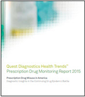 Prescription Drug Monitoring Report cover 2015
