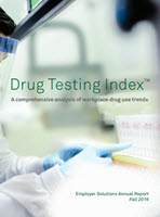Drug testing index cover - Drug Positivity in US Workforce